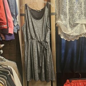Athleta Charcoal Midi Dress